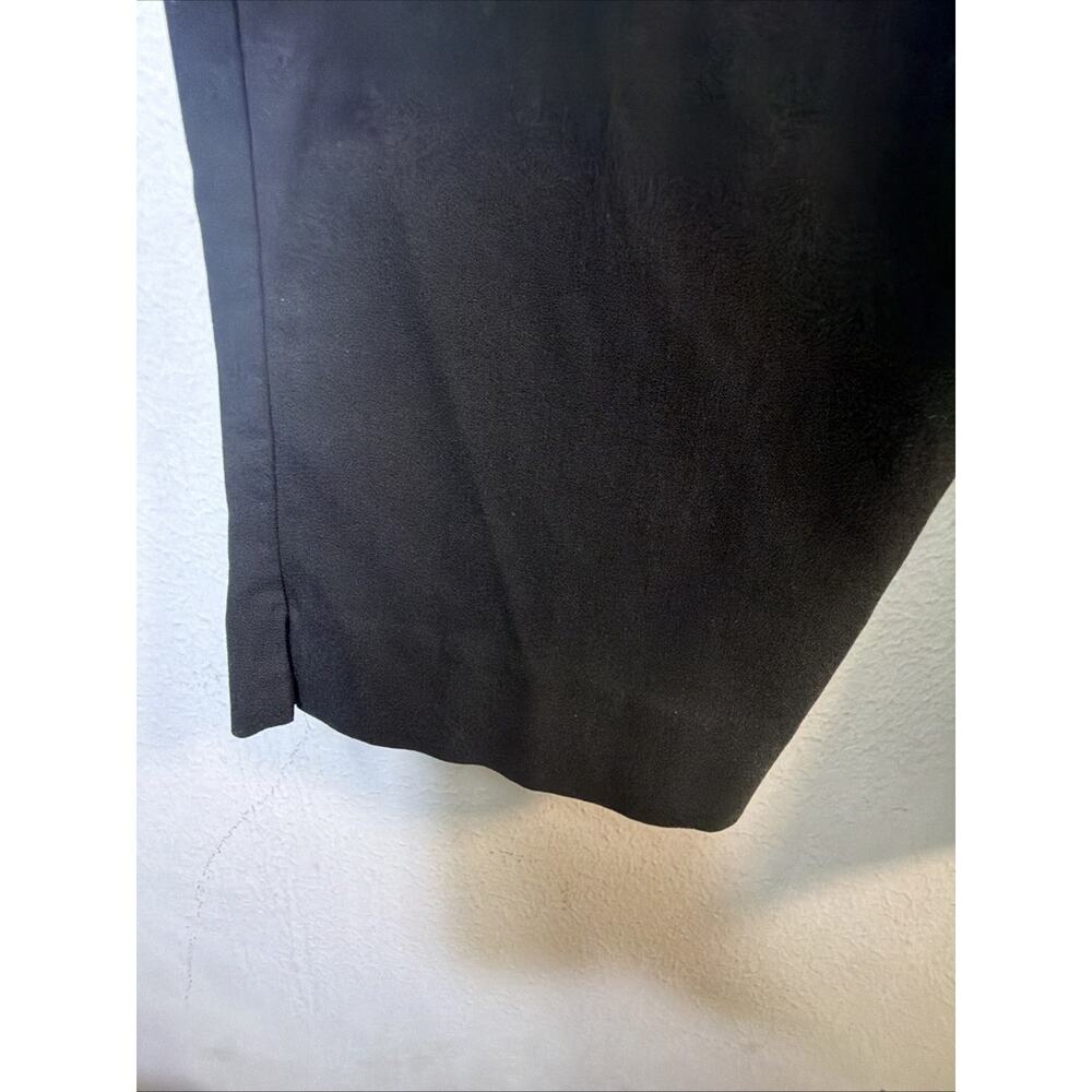 Chico's 2.5 Pants Women's 14 L Black Cropped Classic Retro capri quiet luxury - Picture 5 of 11